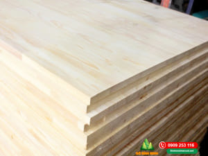 gỗ ghép cao su
